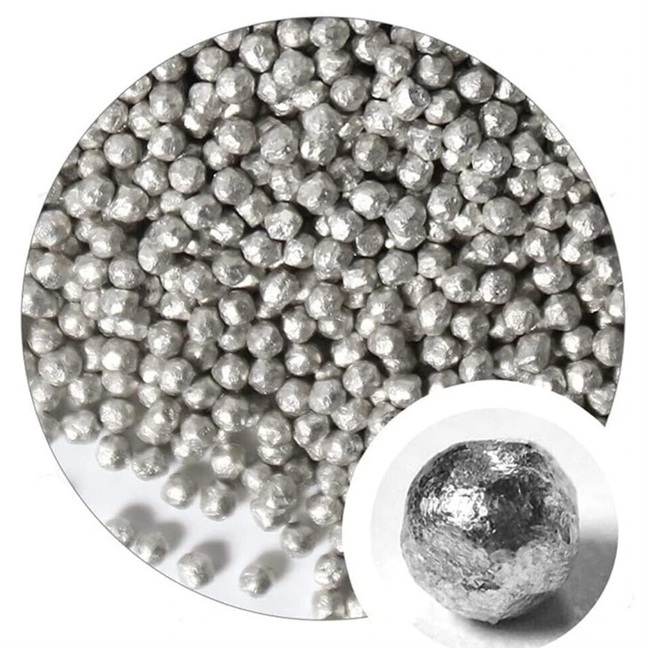 Perlas de metal de magnesio de 500 g, gránulos de metal de Mg puro al 99,99 %, pequeñas perlas de 6 mm para fabricación de material de aleación, manualidades de bricolaje y decoración
