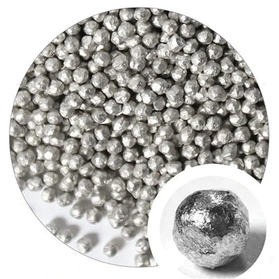 Perlas de metal de magnesio de 500 g, gránulos de metal de Mg puro al 99,99 %, pequeñas perlas de 6 mm para fabricación de material de aleación, manualidades de bricolaje y decoración