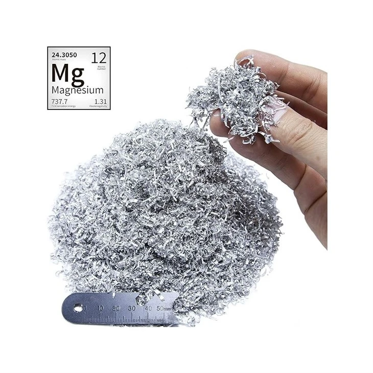 Especificación del producto Grado Grado industrial Uso/Aplicación Tipo de embalaje industrial Bolsa Tamaño del embalaje 25 kg Fórmula química Mg+2 Número CAS 7439-95-4 Pureza 99% Masa molar 24,305 G/mol Fórmula Mg Descripción del producto Coincidencia con los requisitos cada vez mayores De los clientes, nos dedicamos a proporcionar virutas de magnesio.